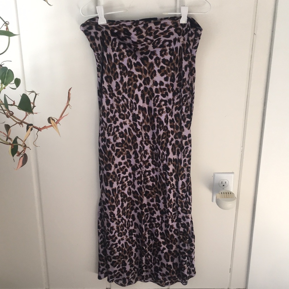 Urban Outfitters Midi Bias Cut Skirt